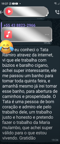 Depoimento de Felipe Caldas